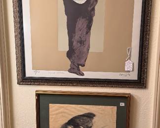 Enrique Arnal screen print 1978