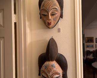 Punu mask Gabon tribal