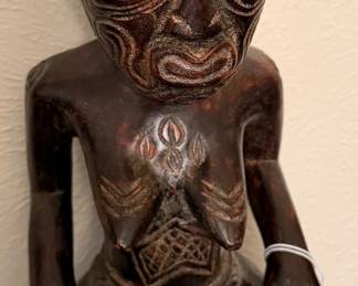 Yombe Phemba carved hardwood from the Congo