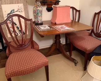 Baker Furniture Shield Back chairs - set of 4