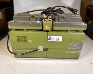 Lot 58: ULVAC DA-60D Scientific Dry Diaphragm Vacuum Pump