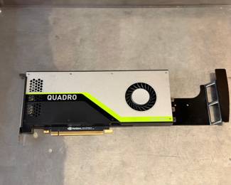 Lot 280: NVIDIA Quadro RTX 4000 8GB GDDR6 Graphics Card 699-5G160-0500-810