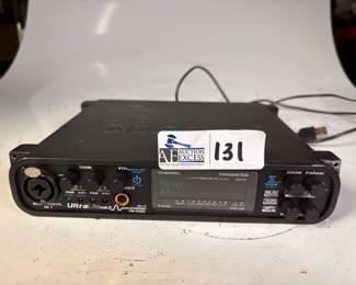 Lot 131: MOTU Ultralite-MK3 Hybrid USB/FireWire Audio Recording Interface w/ Power Supply