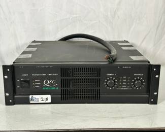 Lot 210: QSC PowerLight 4.0 2-Channel Power Amplifier