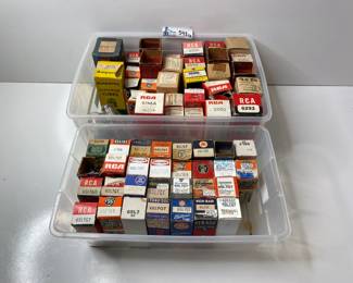 Lot 543: Lot of Assorted 6SL7GT, 6293, 6146A Tubes - Sylvania, RCA, General Electric