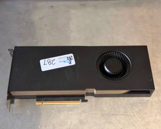 Lot 287: PNY NVIDIA RTX A5000 24GB GDDR6 Graphics Card
