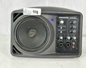 Lot 538: Mackie SRM150 Compact Powered Active PA System Speaker
