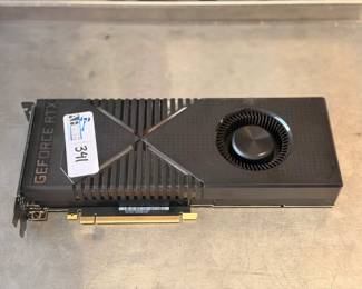 Lot 341: HP GeForce RTX 2080 Ti 11GB GDDR6 Graphics Card