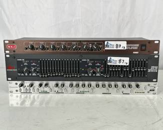 Lot 87: Lot of Professional Audio Processors incl. Focusrite VoiceMaster Pro & DBX 2215