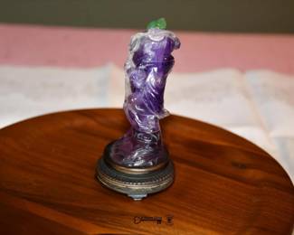 2172Snuff Bottle 4 Purple