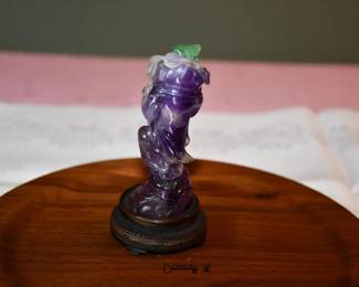 2166Snuff Bottle 4 Purple