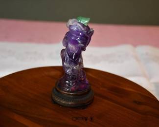 2164Snuff Bottle 4 Purple