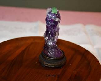 2162Snuff Bottle 4 Purple
