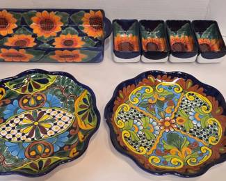 Talavera Style Dishes