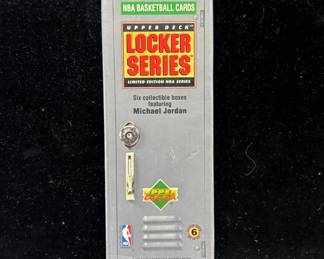 Lot #130 Upper Deck Locker Series Michael Jordan NBA Basketball 1991-92 Box #6 of 6 Opened