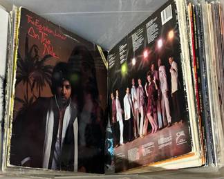 Lot #195 Vinyl Record Lot 1970s 80s Soul Funk R&B LP Collection Egyptian Lover Bijou