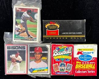 Lot #129 Topps Baseball Card Lot 1990s Rockies Bichette Galarraga Stadium Club Kmart Minor League