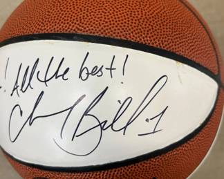 Lot #213 Spalding Autographed Basketball Signed #1 All Star Weekend 2015 NBA