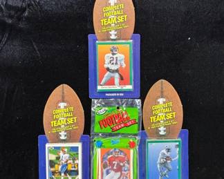 Lot #125 Fleer Upper Deck 1990-91 NFL Team Sets Elway Barry Sanders Deion Sanders Moon