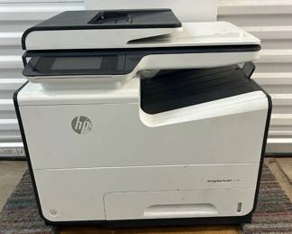 Lot #185 HP PageWide Pro MFP 577dw Color All-in-One Inkjet Office Printer Scanner