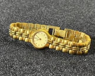 Lot #135 Noblia Ladies Gold Tone Bracelet Watch Japan Quartz Movement 2200-245757