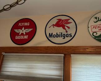 metal signage