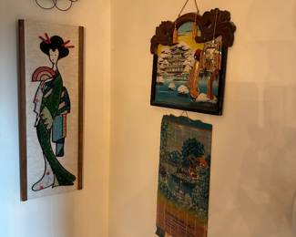 Oriental wall decor