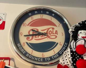 Pepsi clock