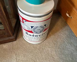 Budweiser tin