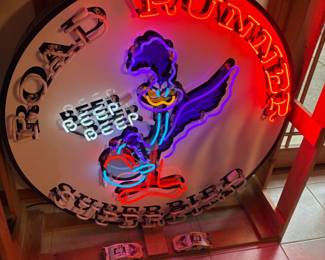 Road Runner neon (some lights out)