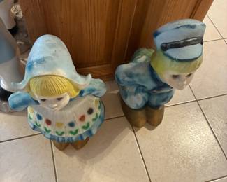 Little Boy and Girl Blue