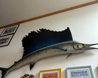 marlin taxidermy