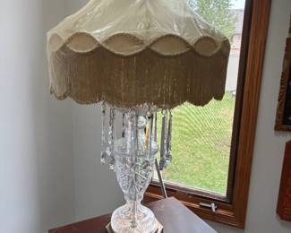 crystal lamp