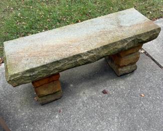 cement benches