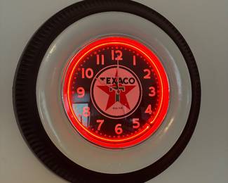 Texaco clock