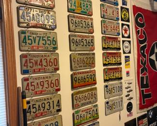 Indiana license plates
