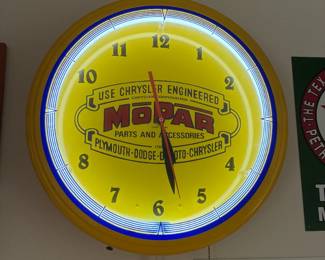 Mopar clock