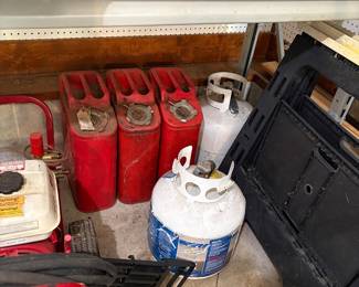 Vintage Gas Cans