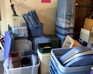 So many Bins on each floor