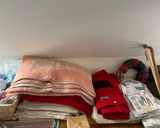 Vintage wool blankets