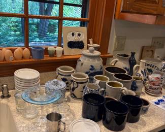 Salt glaze pottery