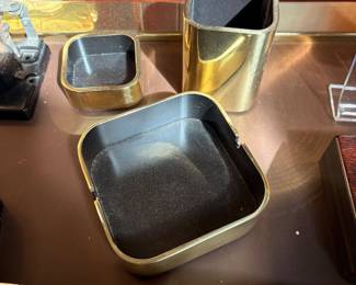 William Sklaroft Radius one MCM Desk Set