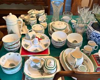 Vintage Spode Christmas Tree
