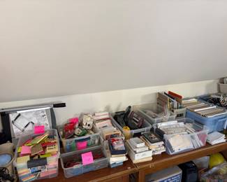 Office Supplies and note cards