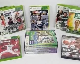 BB250 Xbox 360 and PlayStation 2 Sports Games