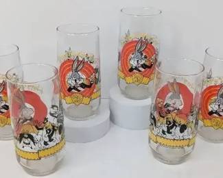 BB264 Bugs Bunny 50th Anniversary Drinking Glasses