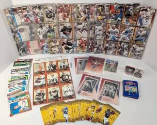 CT034 Vintage NFL Trading Cards