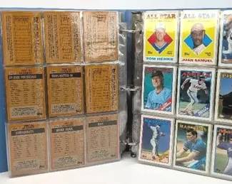 CT003 2.5 Inch Binder with Baseball Cards