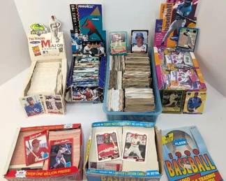 CT022 Boxed Collections of Baseball Cards