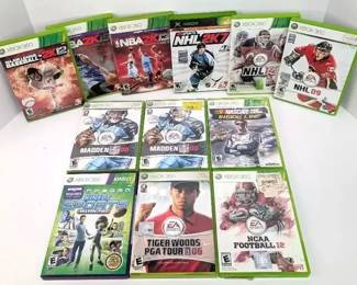 BB201 XBOX 360 Sports Game Collection